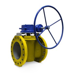 HF alkylation plug valve gear operated FluoroSeal lv