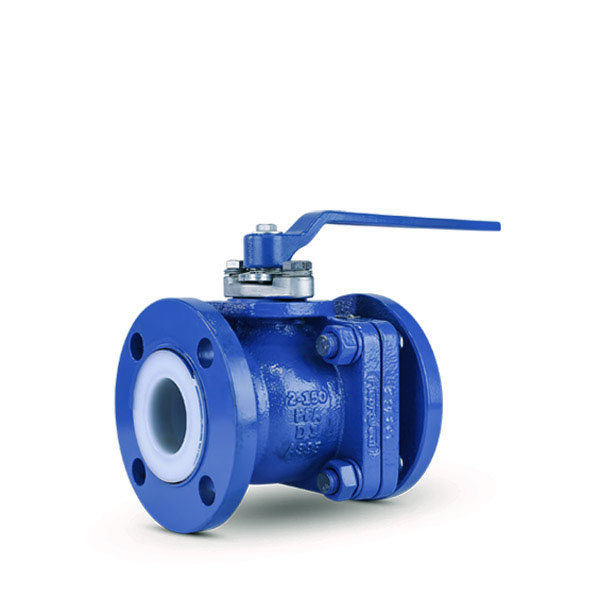 Lined ball valve whrench operated FluoroSeal lv