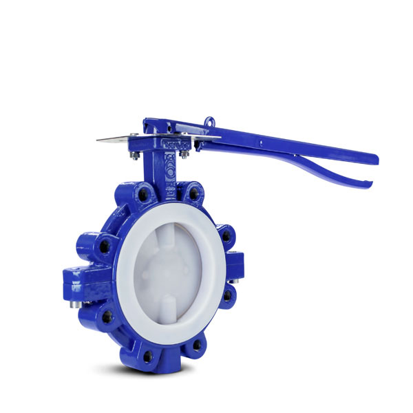 lined butterfly valve wrench operated FluoroSeal