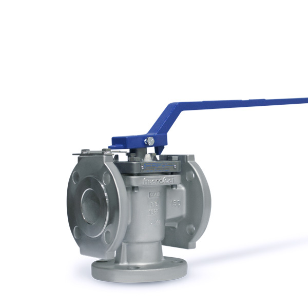 Multiport plug valve wrench operated FluoroSeal fv