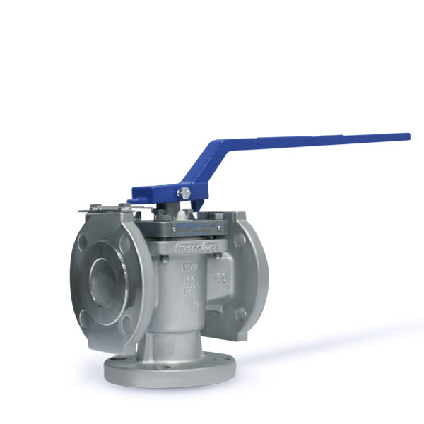 Multiport plug valve wrench operated FluoroSeal srv 2